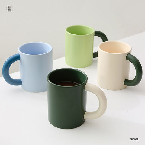 360/480ml Eco-Friendly PP Coffee Mug Travel Mug With Lid Portable Beer Mugs  Tea Cups Milk Cup for Christmas Lover Gifts