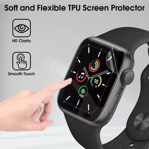 1 Uds reloj inteligente película suave Protector de pulsera