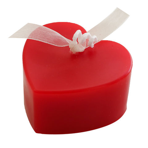 1pc Heart Shaped Scented Candle Decor Valentine's Day Dinner Aromatherapy  Gifts