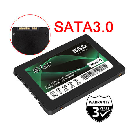 Disque dur SSD, Sata 3, avec capacité de 120 go,pour ordinateur portable,  pc de bureau - Disques durs internes - Achat & prix