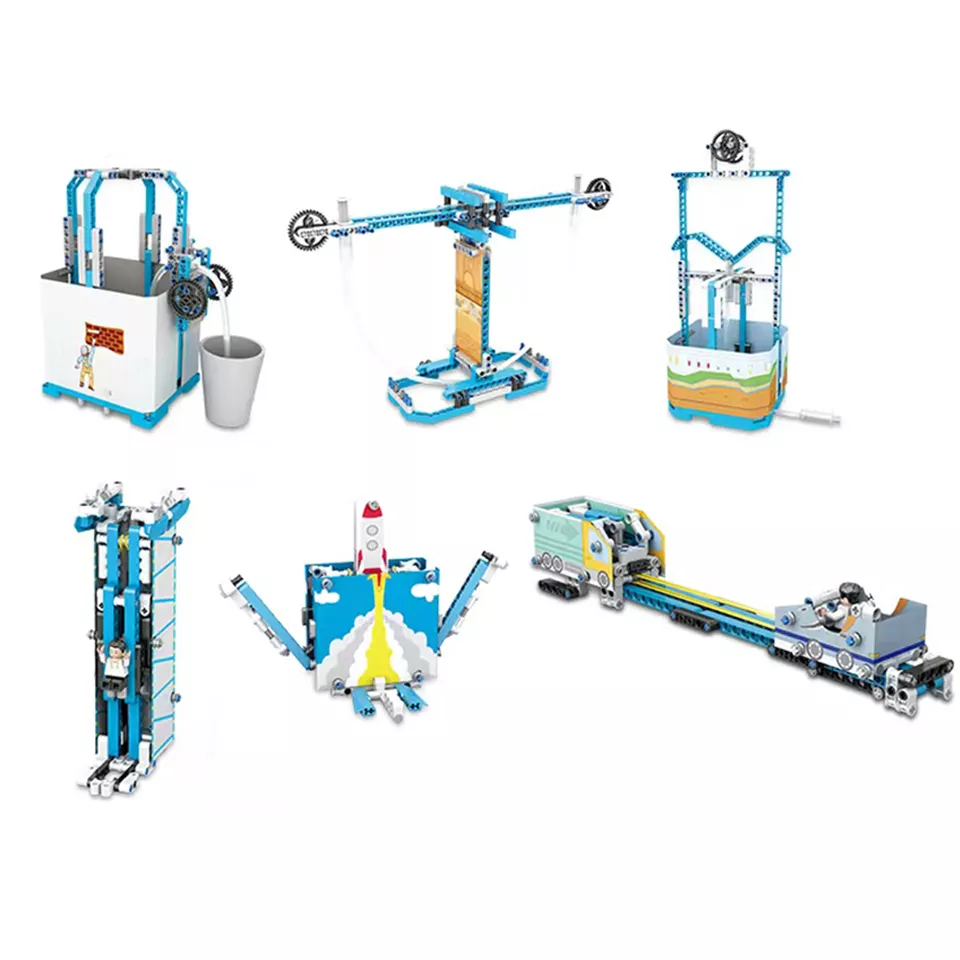 Buy Wholesale China Hangwing Diy Kids Stem Puzzle Toy 270pcs 3in1