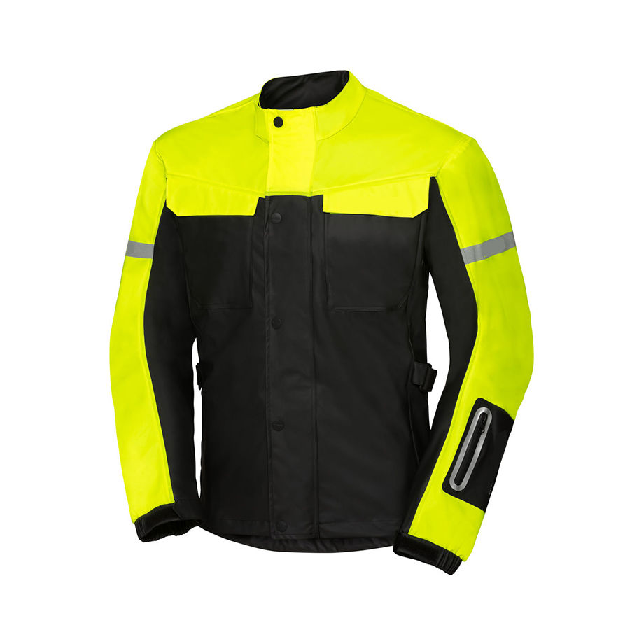  Veste Motard Pluie Nylon 100% Etanche Reflechissant