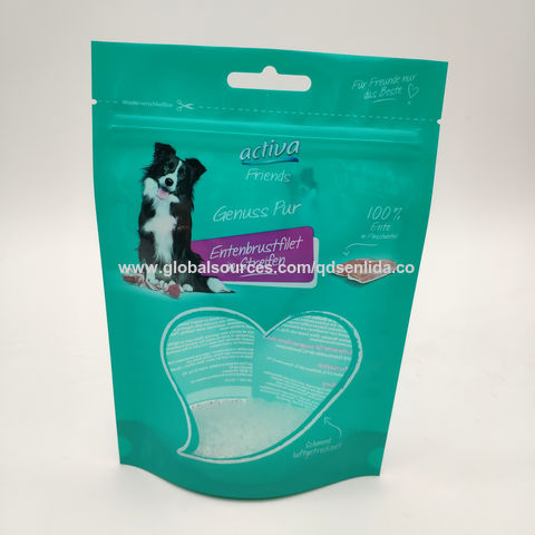 Achetez en gros Pochette D'emballage Alimentaire Pour Animaux De Compagnie  Avec Fenêtre Transparente Chine et Pochette D'emballage Alimentaire Pour  Animaux De Compagnie, Sac à Fermeture éclair à 0.048 USD