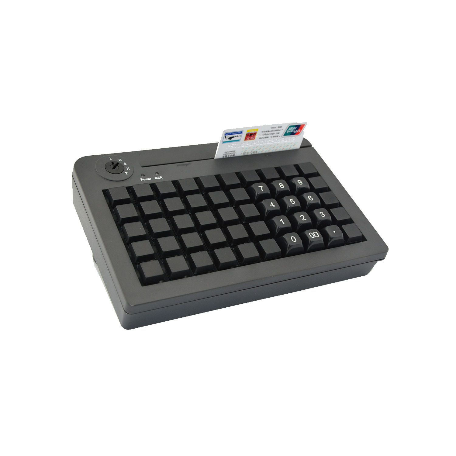 Usb 50 Keys Pos Programmable Keyboard With Electronics Lock Kb50m $36 ...