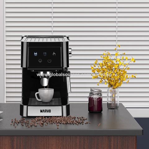 Buy Wholesale China Wholesale 1.5l Cappuccino Latte Coffee Machines  Automatic Espresso Coffee Makers With Invisible Touch Screen Control Panel  & Coffee Makers at USD 45.1