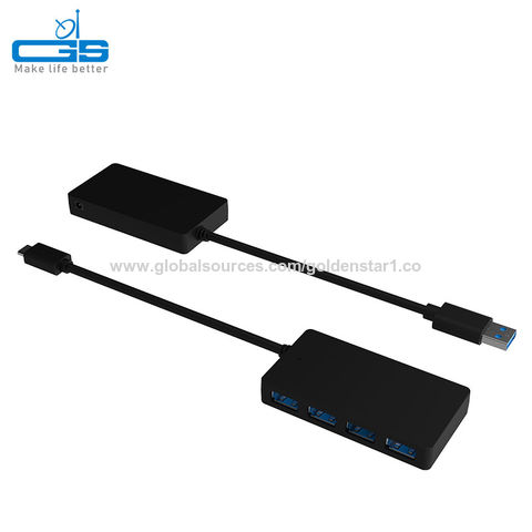 Achetez en gros Gs 4 Ports Usb 3.0 Hub 5gbps Haute Vitesse Multi Type C  Splitter Ultra-slim Otg Adaptateur Pour Pc Ordinateur Accessoires Macbook  Pro Chine et Hub Usb C à 3