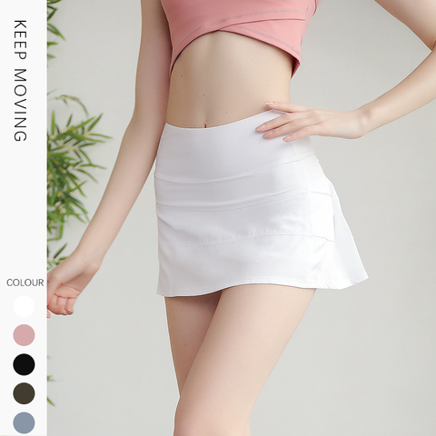 Athletic Mini Skirt Lightweight High Waist Robe Tennis Shorts for Women  Skort Dressy Skirt with Shorts Solid Skirts