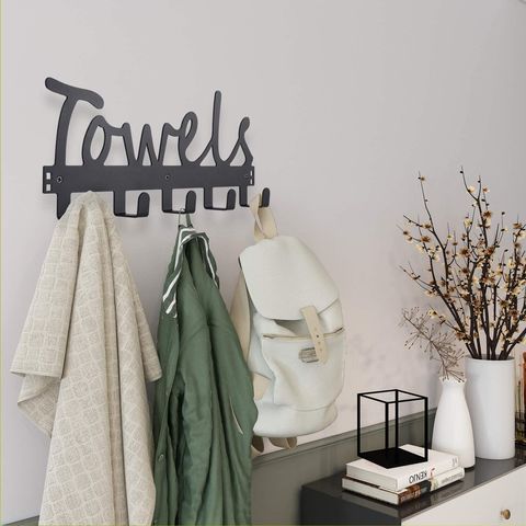 Over the door discount hooks for towels