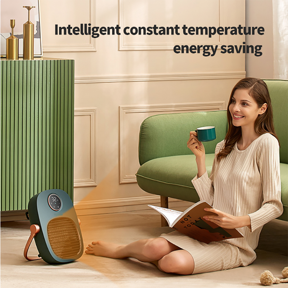 Remote Control 2kw Portable Home Low Energy Electric Heater Quiet ...