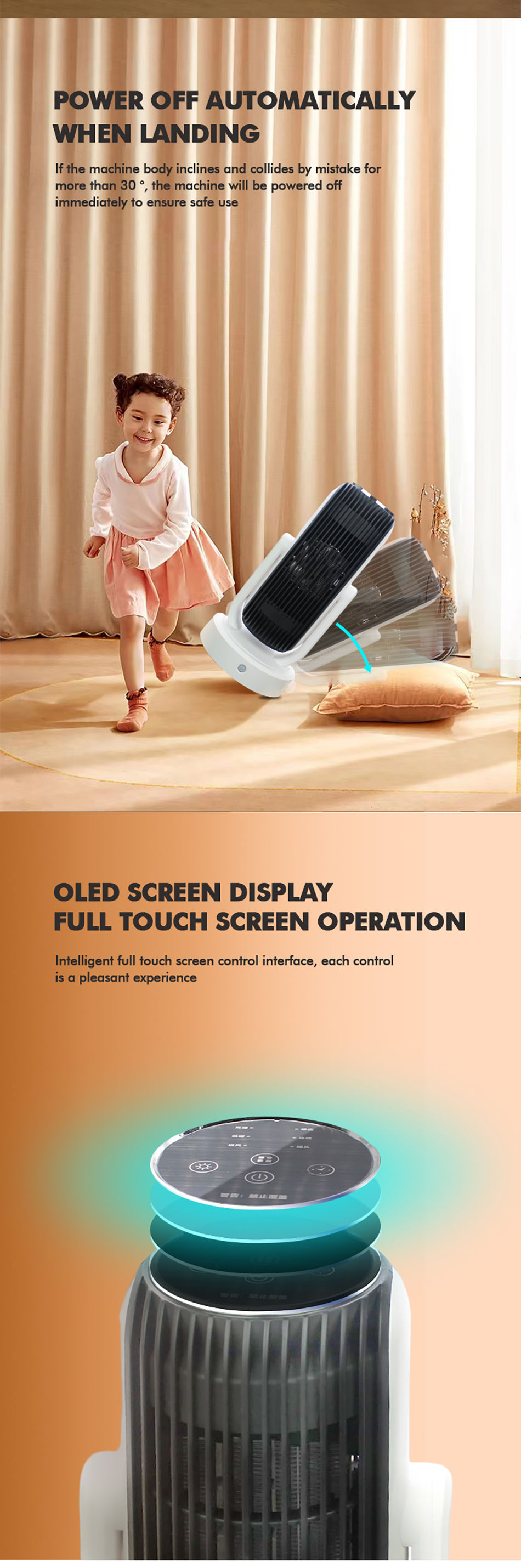 Buy Wholesale China Portable Warm Air Blower Ptc Fast Heating Room ...