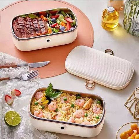 Buy Wholesale China Sorge Personalized Adult Electric Heating Lunch Box  With Stainless Steel Divider & Electric Lunch Box at USD 9.2