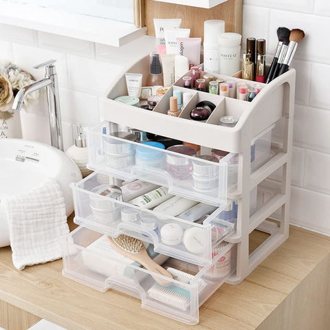 Minimalist Desk Desktop Organizer Kitchen Organizing Shelves Cosmetic  Holder Countertop Storage Shelf for Bathroom