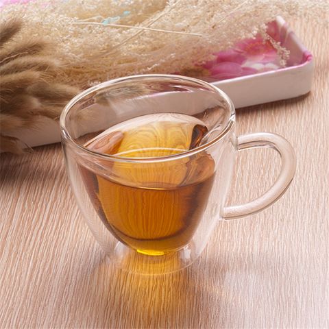 Double Wall High Borosilicate Glass Mug Heat Resistant Tea Milk Lemon Juice  Coffee Water Cup Bar Drinkware Lover Gift Creativity