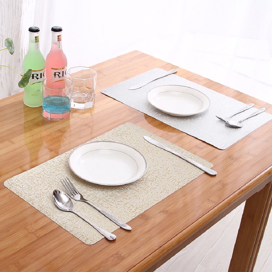 Bulk Buy China Wholesale Wholesale High Quality Custom Logo Placemat Table Mats Placemats