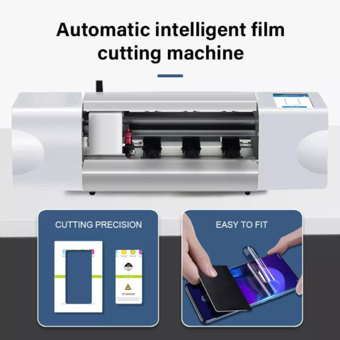 Screen Guard Cutter Custom Mobile Skin Design Software Tempered Glass  Custom Die Cut Sticker Machine