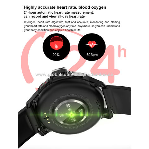 Smart watch with accurate heart sales rate monitor