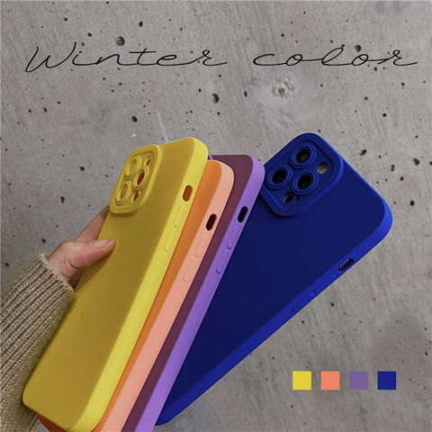 Buy Wholesale China Premium Klein Blue Phone Case For Iphone 13/12/11 Pro  Max Silicone Matte Soft Case Simple Style & Soft Silicone Cases at USD 1.19