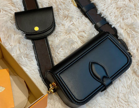 Rose Gold LV Luxury Jelly Crossbody Bag- Order Wholesale