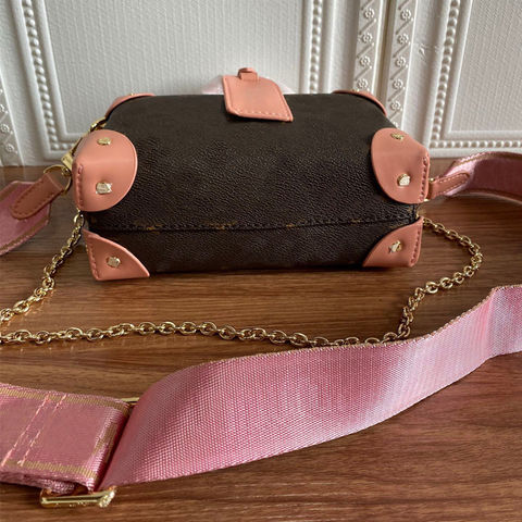 Buy Wholesale China Genuine Leather Petite Malle Souple Totes Bag Women  Strap Fashion Purses Handbags Removable Shoulder & Designer Crossbody Bags  at USD 57.14