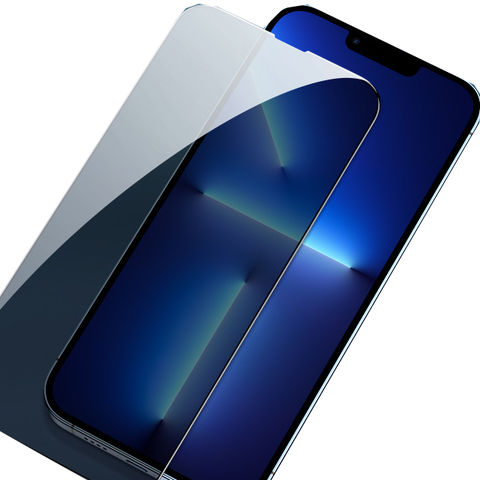 Verre Trempé Anti-Lumière Bleue Protection Yeux iPhone 12 Pro Max Co