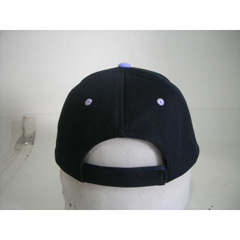 Gorra de béisbol de secado rápido a la moda, gorra negra para