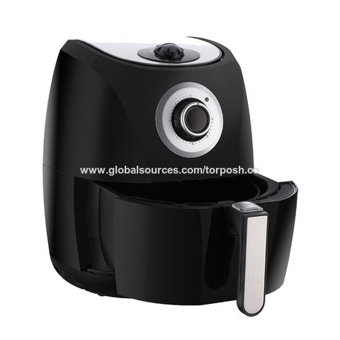 Wholesale OEM 3L 3.5L 8L Food Grade Air Fryer Accessories Round Intelligent  Oil Free Cooking Black Airfryer - China Air Fryer and Fryer price