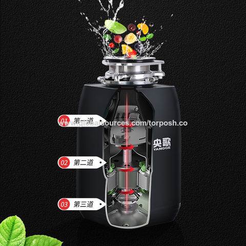 Jingbang High-power Household Restaurant Sink Food Waste Processor