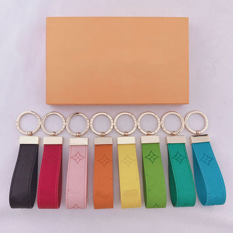 2021 New Luxury Brand Designer Leather Keychain Accessory Car Key Chain for  LV Women Bag Decoration Gifts Wholesale - China Luxury Keychain and Designer  Keychain price