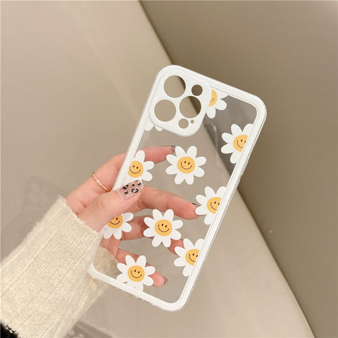 High Quality Pressed Dried Red Daisy Flower Phone Case Clear Soft TPU  Chaneling Back Coverfor Iphoneing 12 12PRO - China Phone Case and Mobile  Phone Case price