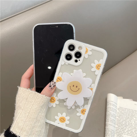 LV pattern case/Clear silicon phone case