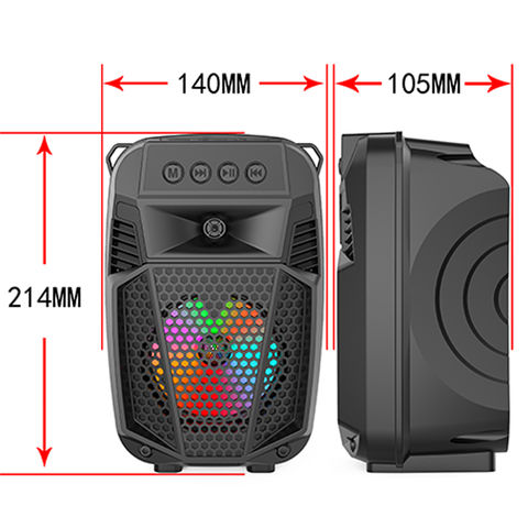 Precio barato de pequeño tamaño, 16W potente Subwoofer Altavoces