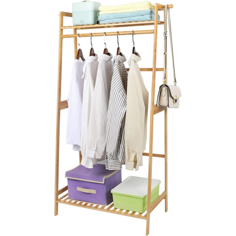 Estante de 6 niveles, Organizador colgante de closet, Estante colgante de  closet con 2 ganchos resistentes para almacenamiento, plegable (Color gris