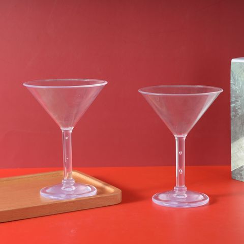 Copo de Cocktail Transparente em Acrílico PC Glass 180ml