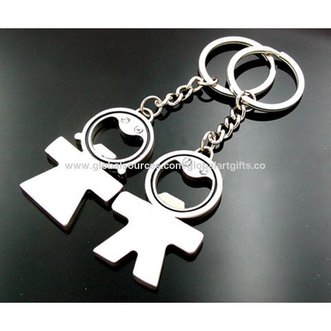 Buy Wholesale China Custom Couple Keychains Matt Silver Keychains Soft  Enamel Key Rings Promotional Metal Key Chains & Matt Silver Custom Couple  Keychains at USD 0.7