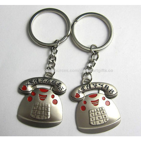 Buy Wholesale China Custom Couple Keychains Matt Silver Keychains Soft  Enamel Key Rings Promotional Metal Key Chains & Matt Silver Custom Couple  Keychains at USD 0.7
