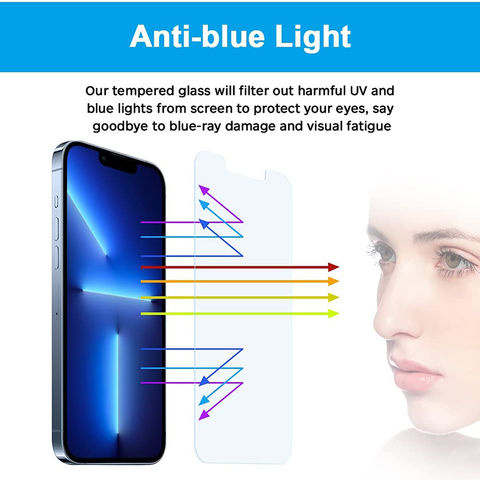 Cristal Templado Completo Anti Blue-Ray para Xiaomi Redmi Note 10 Pro