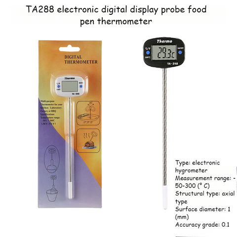 Thermomètre de cuisine numérique pour viande eau lait cuisson sonde  alimentaire BBQ thermomètre de four électronique outils de cuisine TP300