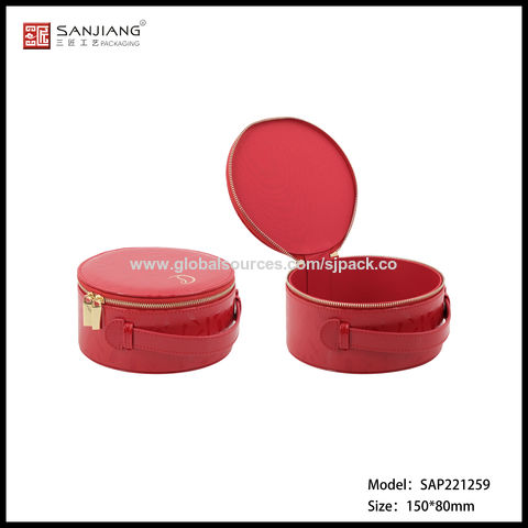 ODM factory price Satin cosmetic bags custom logos