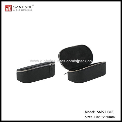 ODM factory price Satin cosmetic bags custom logos