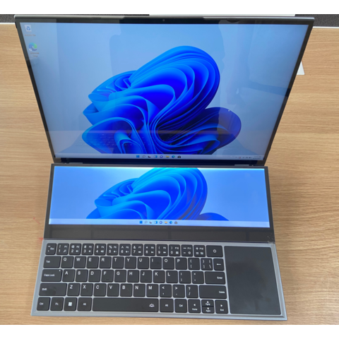 Laptop Gaming Dual 2023, LCD de 16 polegadas, Tela Touchscreen de 14 polegadas, 64GB RAM, SSD PCIE de 4TB, Windows 11 Pro
