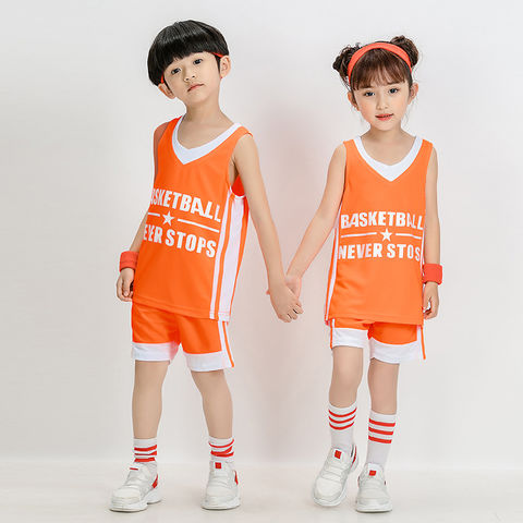 Ensemble de basketball personnalisé pour enfants : maillot, short