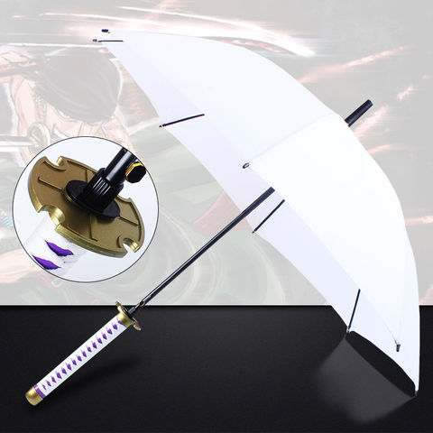 Regenschirm für Herren Anime Ghost Slayer Personalisiert Kreativer Sonnenschirm Samurai Winddicht