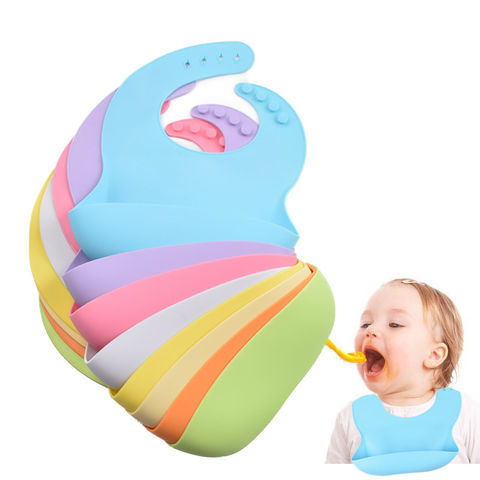  Cuchara de silicona para bebé, destete LED para bebés