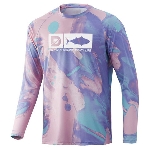 Fishing Shirts HUK Long Sleeve Performance Fishing Apparel Men Summer Soft  Breathable Tops Outdoor Sports UPF 50+ Fishing Wear
