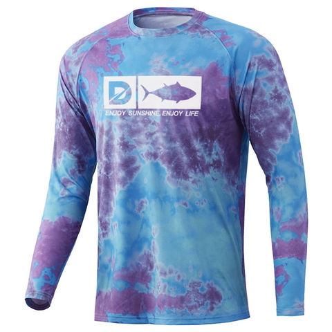 Wholesale OEM Soft 100% Polyester Long Sleeve Upf 50 Blank Fishing Shirts  UV Protection Quick Dry Custom Fishing T Shirts - China Fishing Clothing  and Fishing Shirts price
