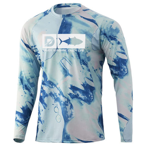 Custom Fabric Printing Sublimated Clothing Uniform Sport UV Quick Dry Fishing  Shirts with Face Mask - China Fishing Shirt and Fishing Clothing price