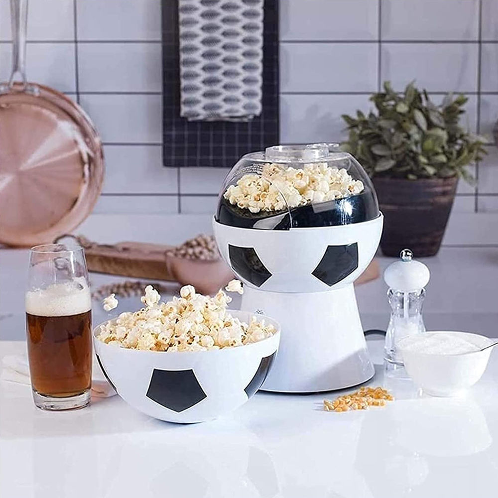 Popcorn Machine, High Pop Rate Hot Air Popcorn Maker with Measuring Cup ETL Certified, 2 Minutes Fast Making Popcorn Popper, BPA Free, No Oil Mini