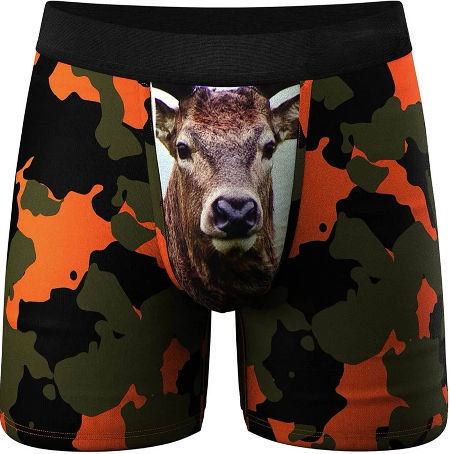 Deer Long Leg Ball Hammock® Pouch Boxers With Fly