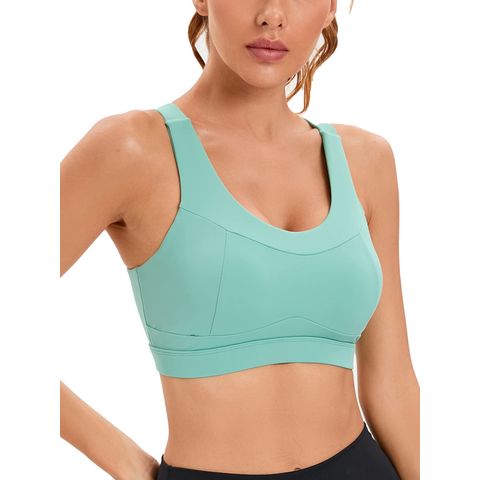 Women Comfortable Fitness Wear Zip-Front Closure Gym Top Bra with  Adjustable Strapes - China Sports Bra and Yoga Top price