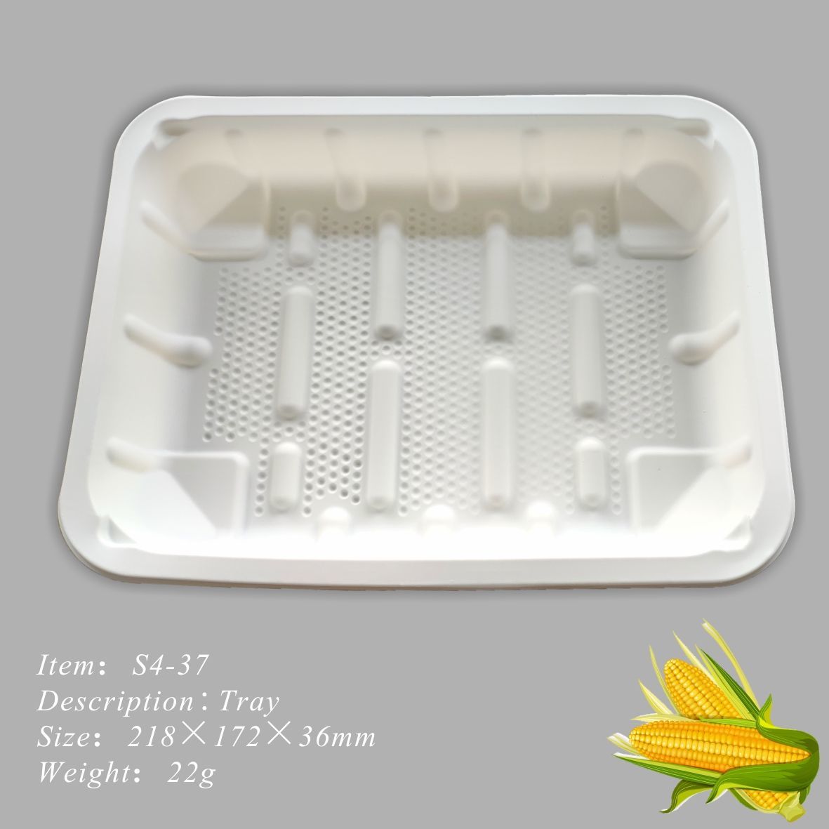 Compre Embalaje Individual Bandejas Desechables De Almidón De Maíz  Biodegradables Para Refrigerador Fruta/verdura/carne y Bandeja De Envasado  De Alimentos Desechables Biodegradables de China por 0.049 USD